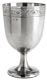 engraved chalice   cm h 14.5 cl 41