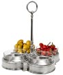 crudité set - gustari   cm 29 x 29 x h 28