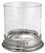 double old fashioned glass   cm h 10 cl. 42
