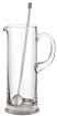 caraffa cocktail + cucchiaio   cm Ø10 x h27  lt. 1,50