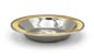 soup/pasta bowl with gold finish   cm Ø 21,5