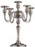 candelabro 5 brazos   cm h 35,5