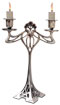 double-flames candelabra -  Eiffel   cm h 29,5