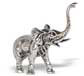 Metall Skulptur - Elefanten   cm 8