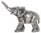 Metall Skulptur - Elefant Lipensky   cm 9