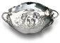 bowl with handle - face reflected in water   cm 28 x 20,5 x h 4,5