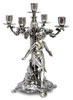 Candelabra w/lady, gri