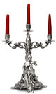 candelabro 3 fiamme - donna seduta   cm h 37 right