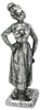 Metall Skulptur - Fromme Helene, Grau