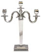 candelabro 3 velas   cm 32x h 40