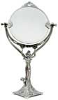 mirror w/lady   cm 34x h 59