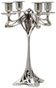 four-flames candelabra - Eiffel (without flowers)   cm h 29,5
