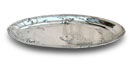 Oval tray - fish, grey