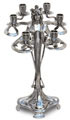 chandelier 6 branches - femme   cm 27x h 45