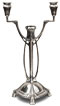 double-flames candelabra   cm h 37