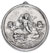 medallion - cherubs and dolphins   cm 10,5