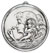 medallion - maiden and putto   cm 10,5