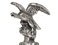 Statuette - eagle, grå