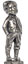 Statuette - Max (WMF), Grau