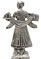 Statuette - serveuse - WMF, étain