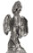 Statuette - coq, étain / Britannia Metal