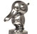 Statuette - caneton, gris