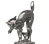 Cat statuette, grey