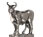 Bull statuette, grey