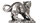 Cheetah statuette, Pewter / Britannia Metal