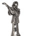 Man with mandolin statuette, grey