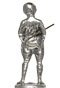 Statuette - Golfspieler, Zinn / Britannia Metal