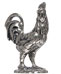 Statuette - coq, gris