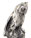 Figurine - hibou, gris