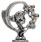 statuetta stile liberty   cm h 4,6