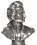 kleine Statue - Mozart Bueste   cm h 4,2