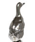 Duck statuette, Pewter