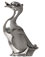 Statuette - Ente, Grau