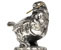 Little sparrow statuette, grey