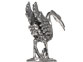 Crane statuette, Pewter / Britannia Metal