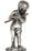 Statuette - Putte Querfloetenspieler   cm h 4,5