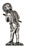 Statuetta - putto con flauto, Metallo (Peltro)