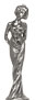 statuette - lady   cm h 8,5