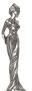 Statuette - vedette, gris