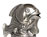 Fish figurine, grey