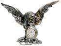 pocket watch stand - eagle   cm 21 x h 15