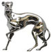 statuette - greyhound   cm 14x7x h 12