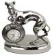 pocket watch stand w/greyhound   cm 14x7x h 15,5