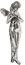 statuette - fairy   cm h 20