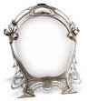vanity mirror - lily   cm 36,5x h 43,5