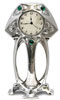 art deco clock   cm 20x h 35